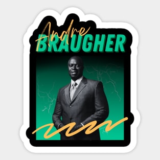 Andre braugher***original retro Sticker